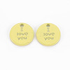 Spray Painted Alloy Charms for Valentine's Day PALLOY-Q433-027D-RS-1