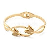 Adjustable Butterfly Torque Bangles BJEW-F474-15G-2