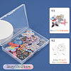  DIY Butterfly Earring Making Kit DIY-TA0005-24-12