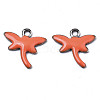 Autumn Theme 201 Stainless Steel Enamel Charms STAS-N088-19K-1