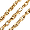 304 Stainless Steel Rope Chains CHS-A021-07B-G-1