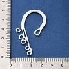 Rack Plating Alloy Ear Cuff Findings FIND-C063-02S-3