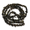 Natural Golden Sheen Obsidian Beads Strands G-G0003-B46-3