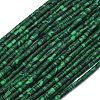 Dyed Synthetic Turquoise Beads Strands G-D356-B02-01-2