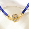 Adjustable Nylon Cord Bracelets X-BJEW-C096-01G-02-2
