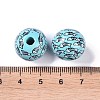 Printed Wood Beads WOOD-C017-01C-3