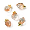 Transparent Glass Pendants GLAA-P072-03G-04-1