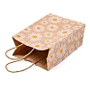 Daisy Flower Paper Gift Tote Bags ABAG-Q055-01A-2