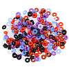 450Pcs 6 Colors Rubber O Rings KY-CP0001-31-7