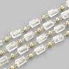 Handmade Glass Beaded Chains CHC-S004-05G-1