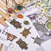 DIY Animal Pendant Jewelry Making Kit DIY-SZ0008-68-4