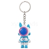 Rabbit Spaceman PVC Plastic Cartoon Keychain KEYC-JKC01034-2