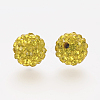 Polymer Clay Rhinestone Beads X-RB-K050-10mm-C29-2