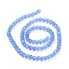 Electroplate Glass Beads Strands X1-EGLA-A034-T8mm-L04-2