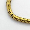 Electroplate Non-magnetic Synthetic Hematite Beads Strands G-J216A-M-3