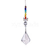 Crystal Glass Sun Catcher Pendant PW-WG98A1B-06-1