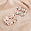 Olycraft 2Pcs Crystal Rhinestone Shoe Decoration DIY-OC0009-93KCG-4