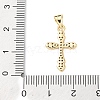 Brass Micro Pave Cubic Zirconia Pendants KK-C162-104G-3