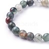 Natural African Bloodstone Stretch Bracelets X-BJEW-F380-01-B01-2