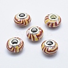 Handmade Polymer Clay European Beads CLAY-K002-C03-1