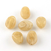 Oval Imitation Gemstone Acrylic Beads OACR-R052-20-1