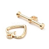 Rack Plating Brass Toggle Clasps KK-E034-03LG-2