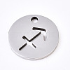 201 Stainless Steel Charms STAS-Q237-M003-4-3