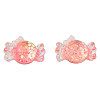 Transparent Epoxy Resin Cabochons CRES-N034-43C-2