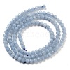 Natural Angelite Beads Strands X-G-G161-A05-05-3