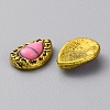 Zinc Alloy Cabochons MRMJ-WH0320-05C-02-2