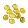 Natural Yellow Agate Cabochons G-A029-01-03-1