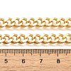 Brass Cuban Link Chain Necklaces for Women NJEW-U022-01G-5