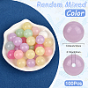 100Pcs Opaque Acrylic Beads OACR-PA0001-31A-2