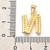 Rack Plating Brass Micro Pave Cubic Zirconia Pendants KK-L226-100G-N-3