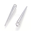Tibetan Style Alloy Spike Pendants LS-TIBEP-A16461-P-NR-2