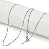 304 Stainless Steel Link Chain Necklaces NJEW-H042-03P-1