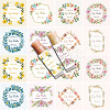 10 Sheets Paper Lip Balm Adhesive Label Stickers STIC-WH0026-004-4