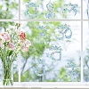 Waterproof PVC Colored Laser Stained Window Film Static Stickers DIY-WH0314-109-7