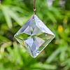 Rhombus Faceted K9 Glass Suncatchers PW-WG815F2-01-1