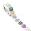 8 Patterns Easter Theme Self Adhesive Paper Sticker Rolls DIY-C060-03L-3