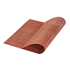 PVC Non-Slip Imitation Rattan Insulation Pad AJEW-TA0015-03B-5