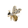 Personality Alloy Rhinestone Bee Brooch PW-WG64C22-01-2