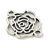 Tibetan Style Alloy Connector Charms TIBE-I026-5983AS-2