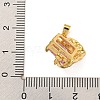 Rack Plating Brass Micro Pave Cubic Zirconia Pendants KK-U035-04G-3