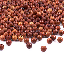 Natural Scentedros Wood Beads WOOD-TA0001-34