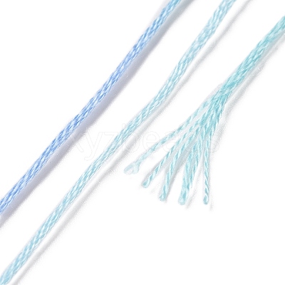 10 Skeins 6-Ply Polyester Embroidery Floss OCOR-K006-A11-1