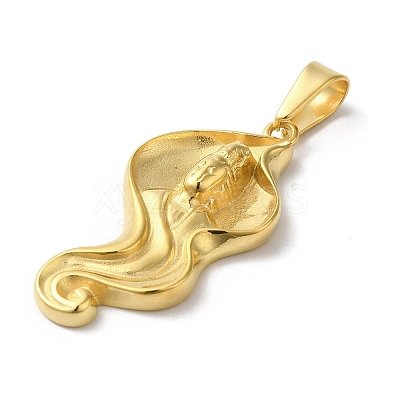 PVD Vacuum Plating 304 Stainless Steel Pendants STAS-B069-29G-1