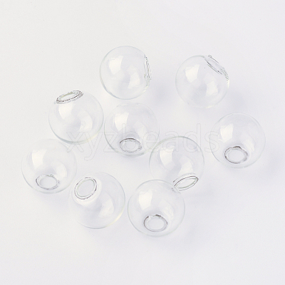 Round Mechanized One Hole Blown Glass Globe Ball Bottles LS-X-BLOW-R001-16mm-1