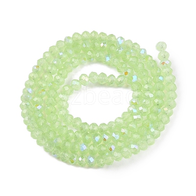 Electroplate Glass Beads Strands EGLA-A044-J2mm-L08-1