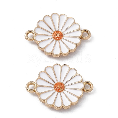 Alloy Enamel Connector Charms ENAM-C008-15A-KCG-1